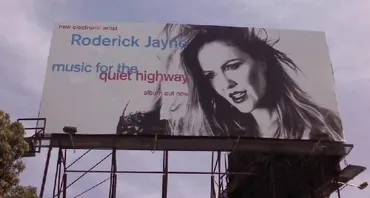 20. a sample billboard for Roderick James in Southern California